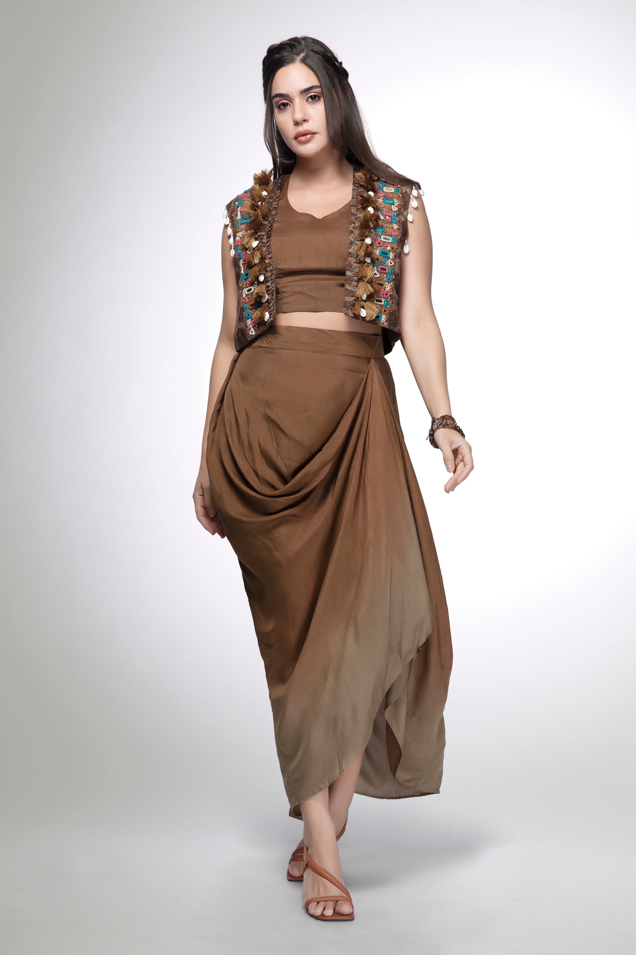 Ethereal Shell Drape