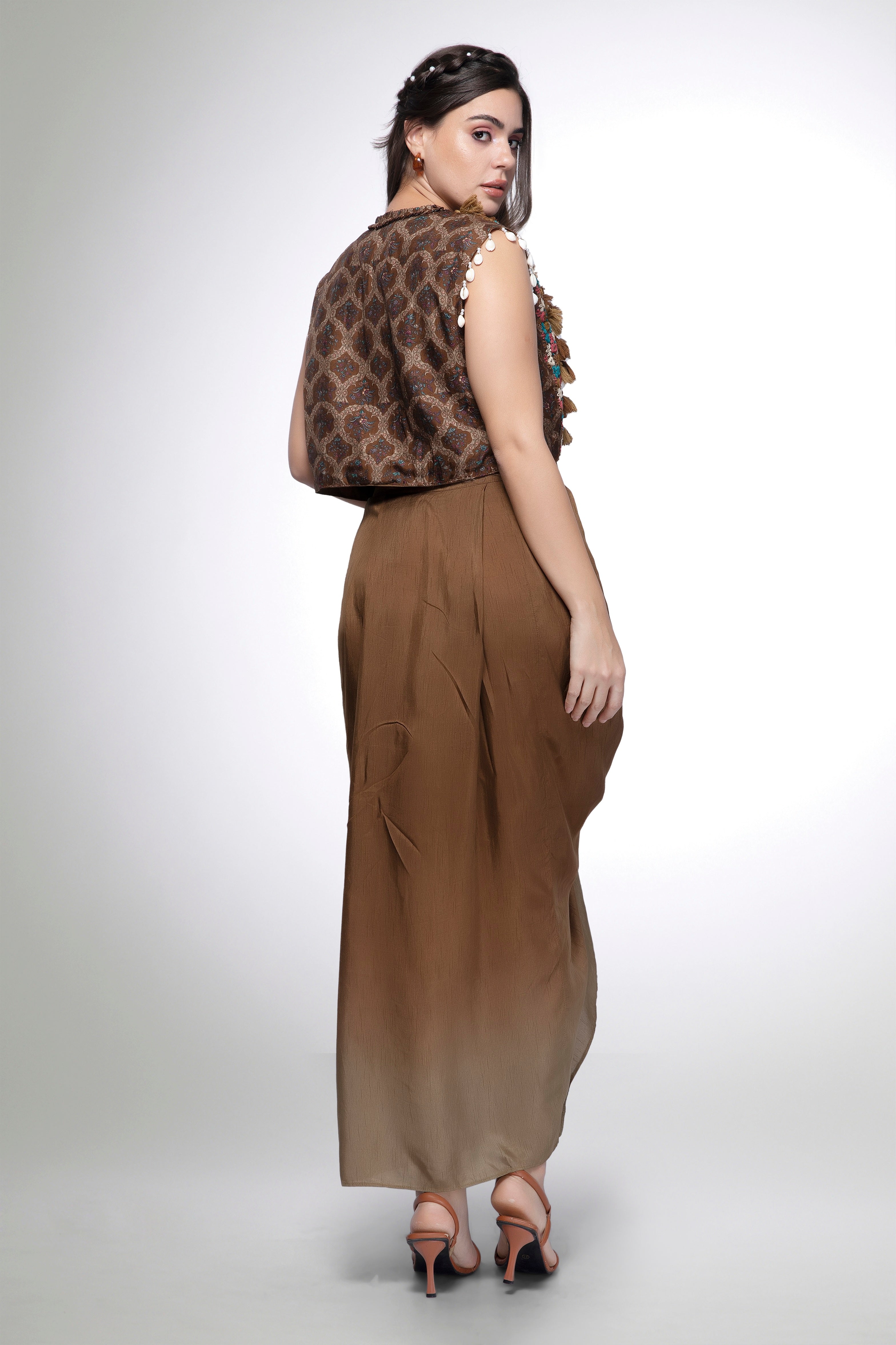 Ethereal Shell Drape