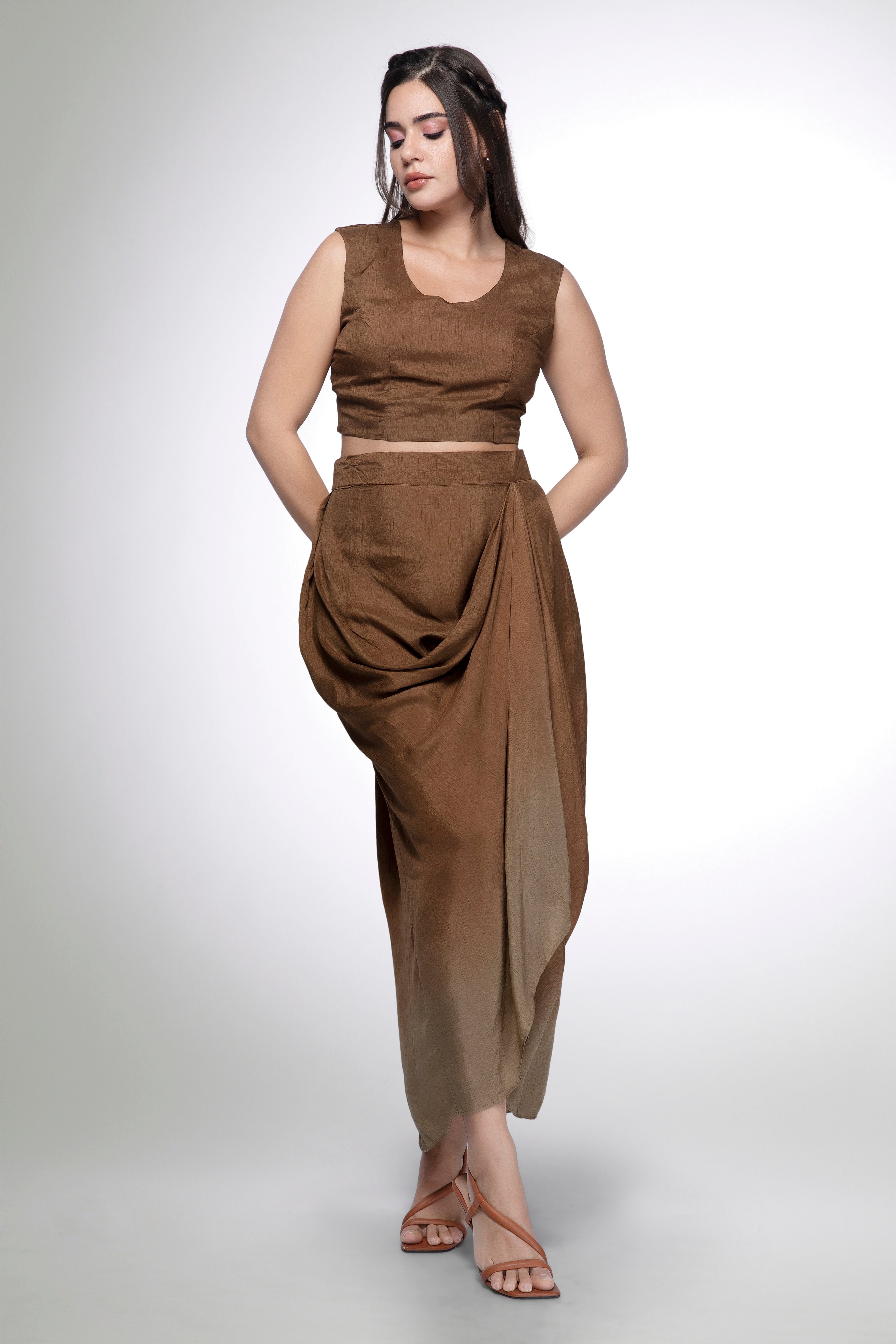 Ethereal Shell Drape